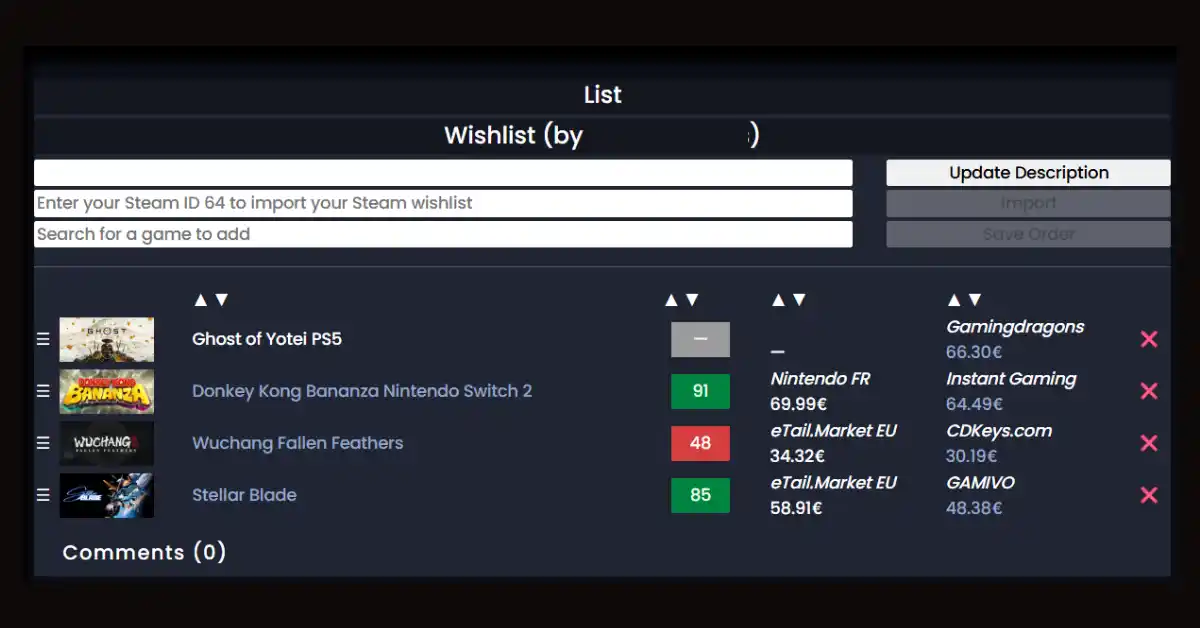 Wishlist no Cdkeypt