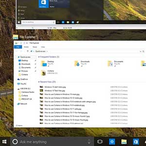 Multitasking on Windows 10 Pro