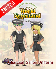 WorldNeverland Elnea Kingdom Charcoal Sailor Uniforms Set