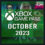 Xbox Game Pass outubro de 2023: Programação de Títulos Confirmados