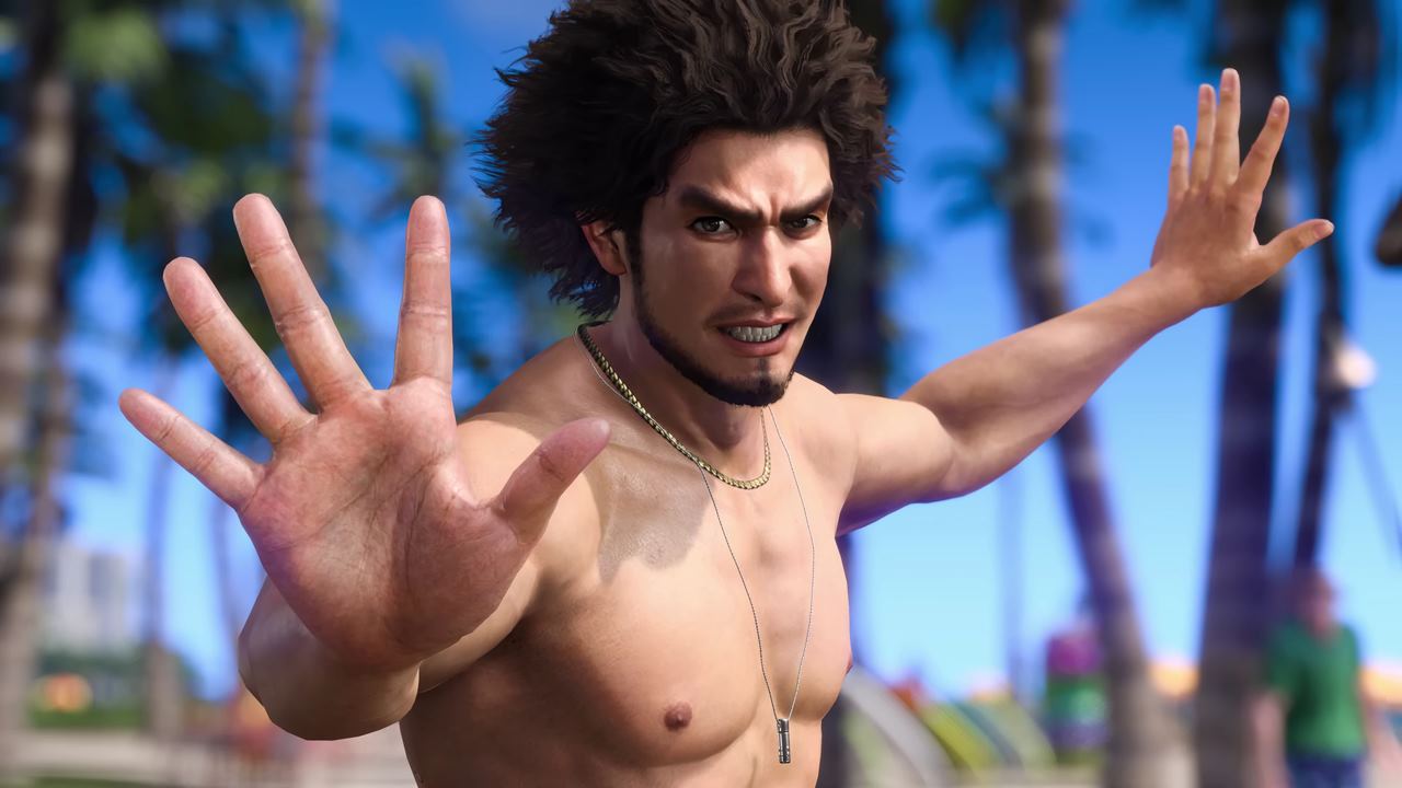 Yakuza Like a Dragon: Infinite Wealth Ichiban Kasuga na Praia de Honolulu