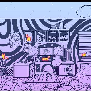 A Building Full of Cats - Gatos Laranja