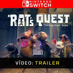 A Rat’s Quest The Way Back Home Trailer de Vídeo
