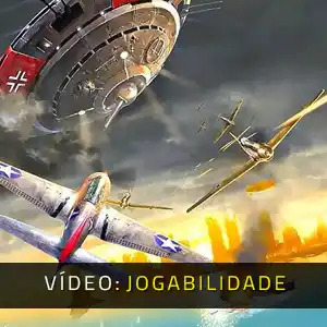 Aces of the Luftwaffe - Squadron - Vídeo de Jogabilidade
