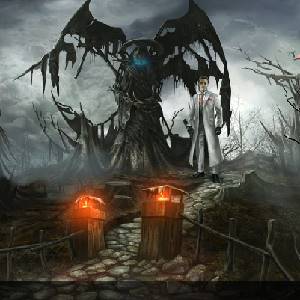 Adam Wolfe Estátua Sinistra