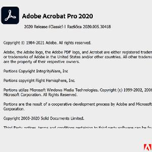 Adobe Acrobat Pro 2020 - Direitos de autor
