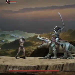 Age of Barbarians Chronicles - Sauru de Guerra