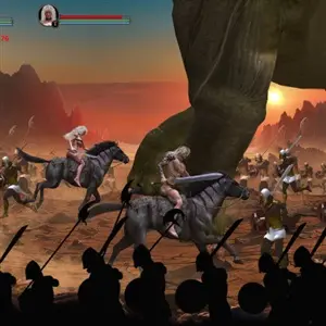 Age of Barbarians Chronicles - Rei Xodan e Rainha Yanah