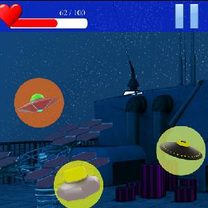 Aim in Space - Vários Tipos de Alienígenas