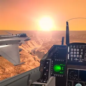 Airplane Flight Simulator Combat Zone - Convés de Voo