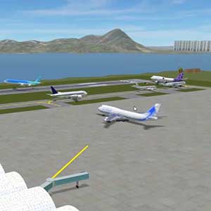 Gás de carga do avião