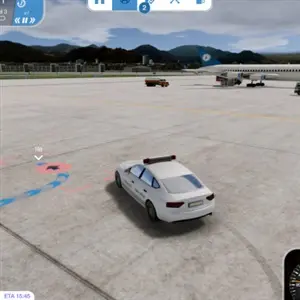 Airport Simulator 2019 - Carro de Segurança