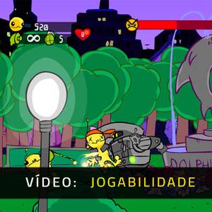 Alien Hominid HD - Jogabilidade