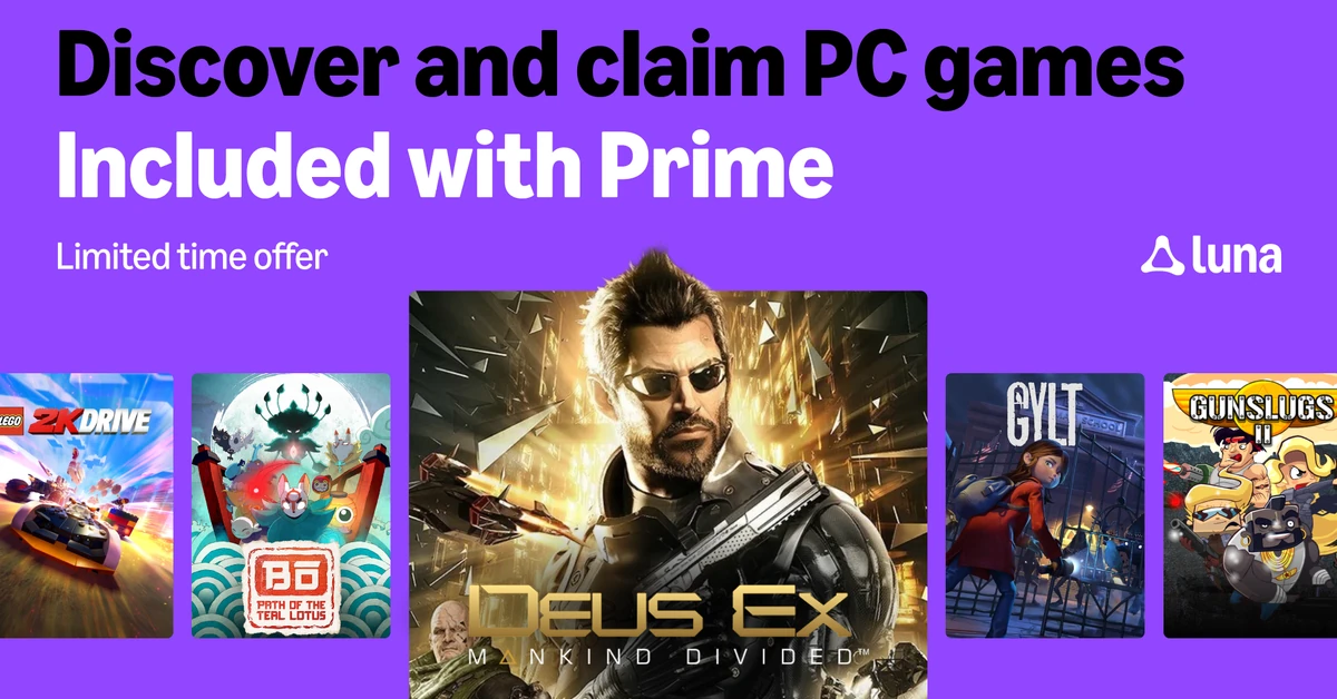 Amazon Prime Free PC Games for December 2025