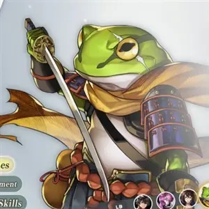 Another Eden Begins - Ecrã da personagem