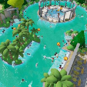 Aquapark Tycoon - Árvores e Fontes