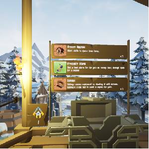 Ashen Arrows - Melhoria da Armaria