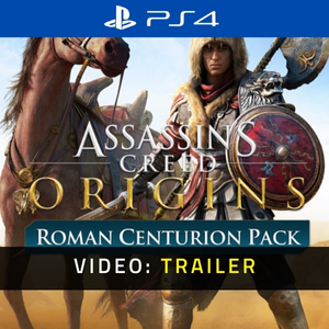Assassin's Creed Origins Roman Centurion Pack PS4 Trailer de Vídeo