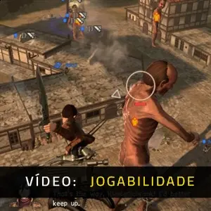 Attack on Titan 2 Final Battle - Vídeo de Jogabilidade