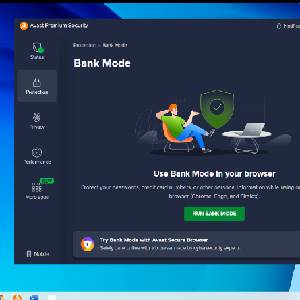 Avast Premium Security 2023 Modo em Branco