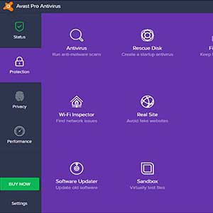 AVAST Pro Antivirus 2020 - Protecção