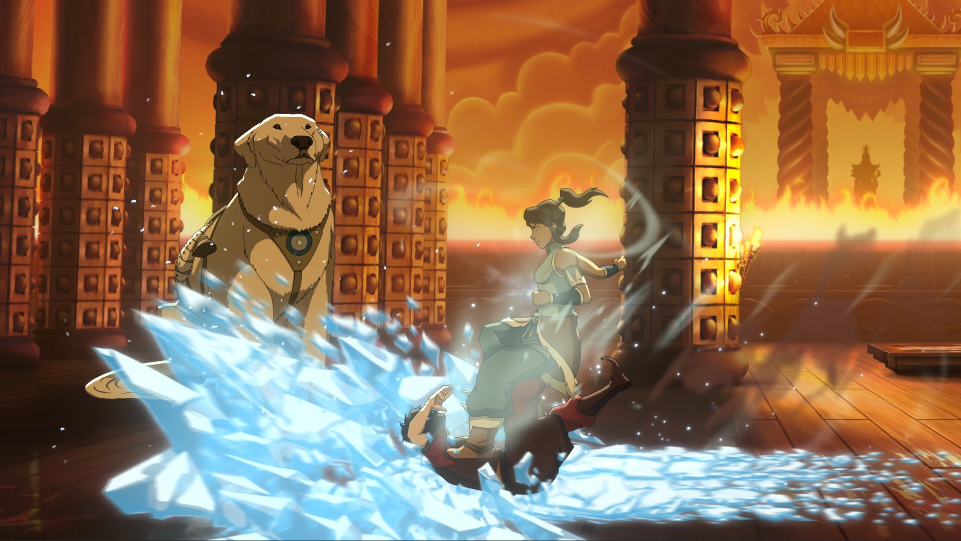 Avatar Legends The Fighting Game personagens jogáveis