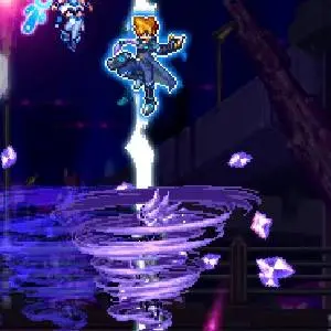 Azure Striker GUNVOLT 2 - O Atacante Azure