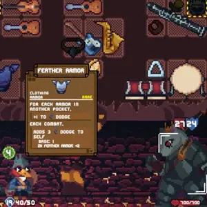 Backpack Dungeon - Armadura de Penas