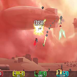 batalhas intensas contra outros pilotos