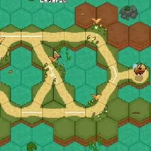 Bee Flowers: Royal Garden - Construção de caminhos