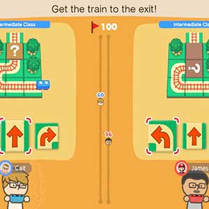 Big Brain Academy Brain vs. Brain Minijogo Do Comboio