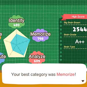 Big Brain Academy Brain vs. Brain Modo De Teste