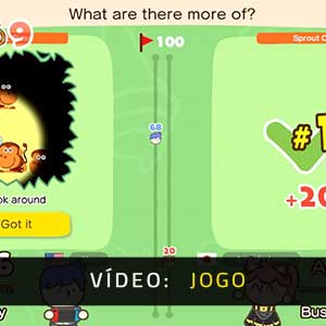 Big Brain Academy Brain vs. Brain Vídeo De Jogabilidade