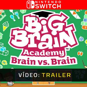 Big Brain Academy Brain vs. Brain Nintendo Switch Atrelado De Vídeo
