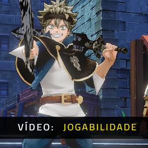 Black Clover Quartet Knights Vídeo de Jogabilidade