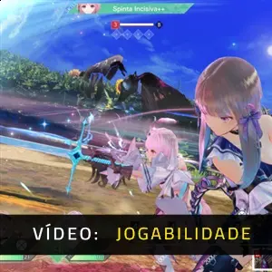 Blue Reflection Second Light - Vídeo De jogabilidade