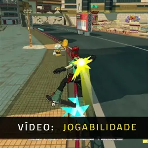 Bomb Rush Cyberfunk - Vídeo de Jogabilidade
