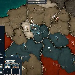 Bonaparte - A Mechanized Revolution - Mapa
