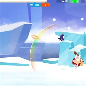 Bouncemasters 2: Pengu Throw - Arco do swing