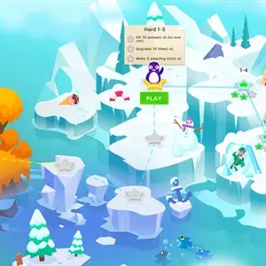 Bouncemasters 2: Pengu Throw - Nível difícil