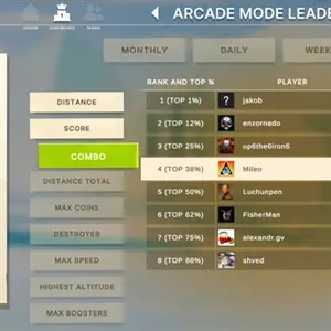 Bouncemasters 2: Pengu Throw - Classificações arcade