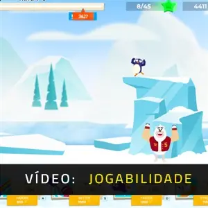 Bouncemasters 2: Pengu Throw - Vídeo de Jogabilidade