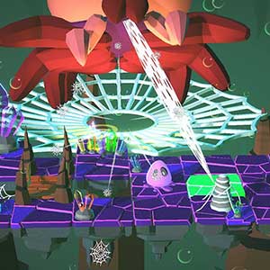 BouncyBoi in Puzzle Land Aranha Gigante