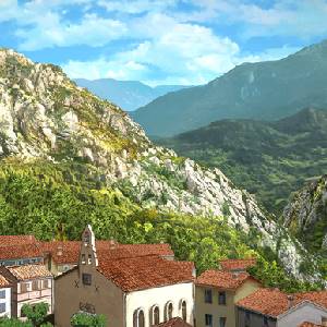 Broken Sword Parzival's Stone - Montanhas dos Pirinéus