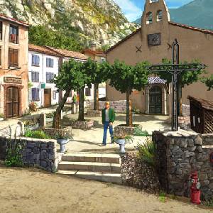 Broken Sword Parzival's Stone - Aldeia de Montsegur