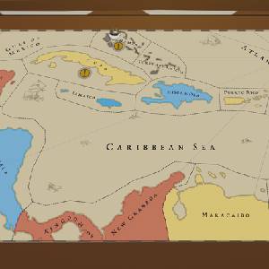 Buccaneers! - Mapa