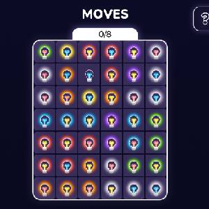 Bulbs 2.0 - Tabuleiro Retangular