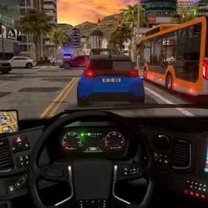 Bus Driving Simulator: EVO - Perspectiva de Condução