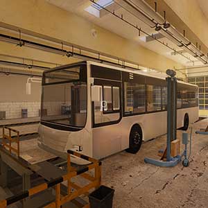 autocarro de serviço