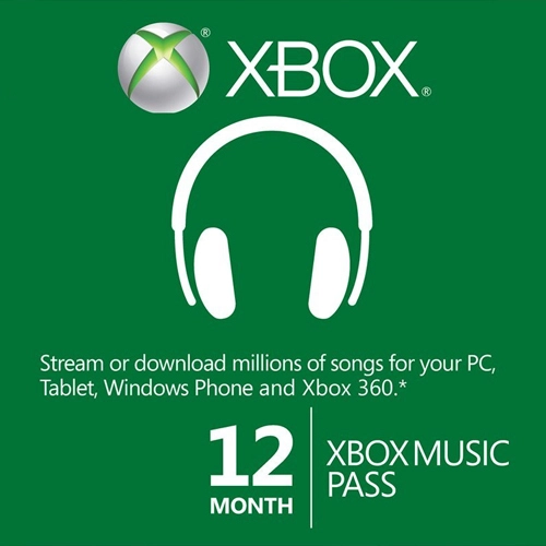 12 Mes Xbox Music Pass Pc